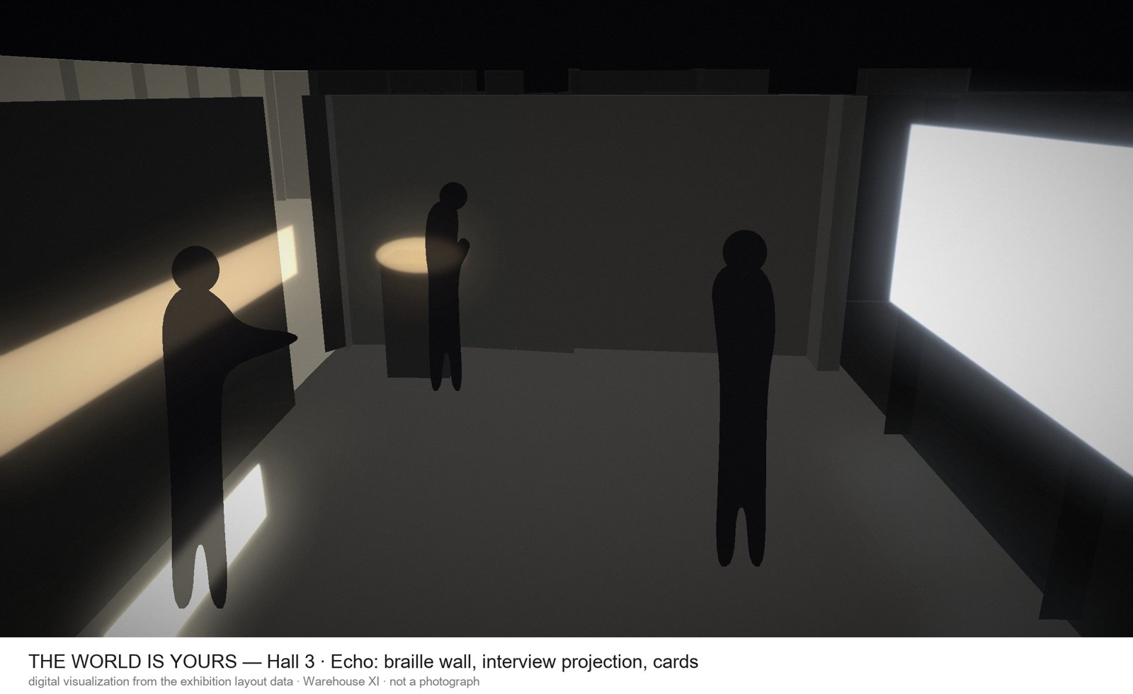 Echo hall render.